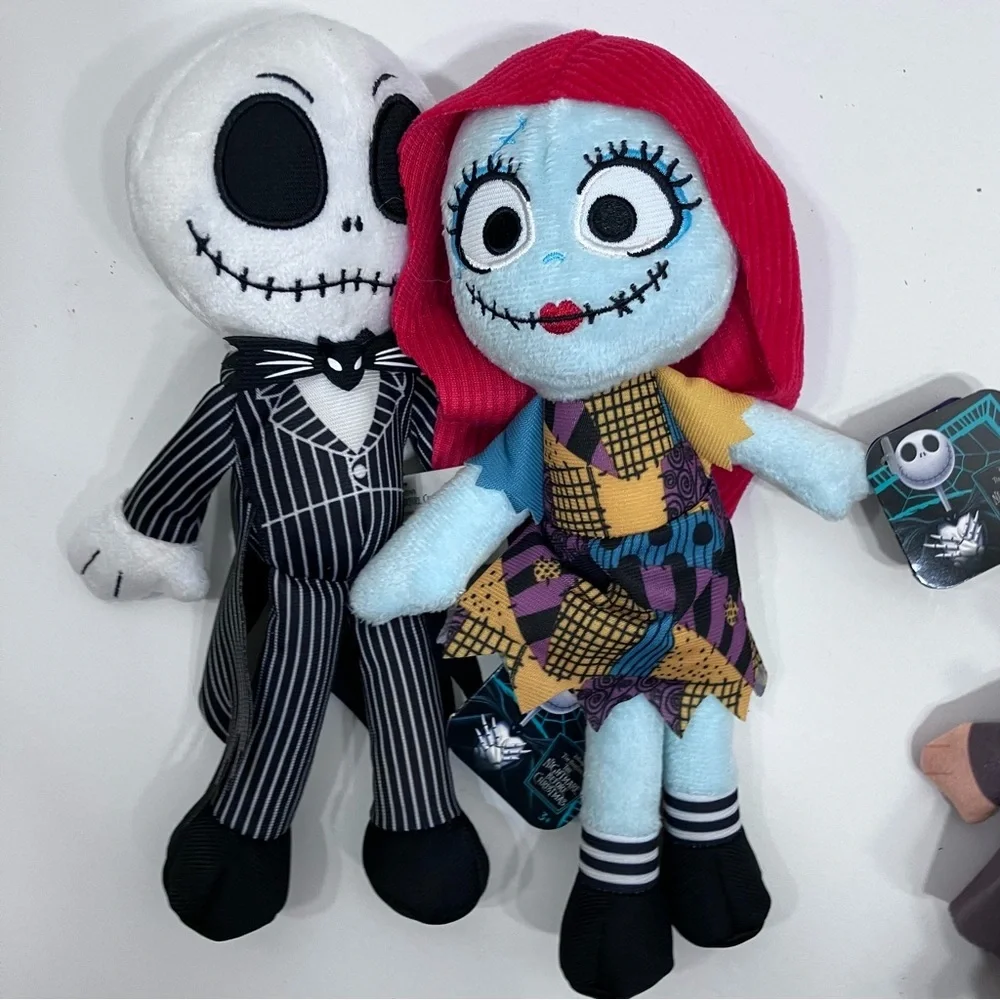 Nightmare Before Christmas Jack/Sally/Boogie/Zero/Mayor 5 Mini Plush NWT
